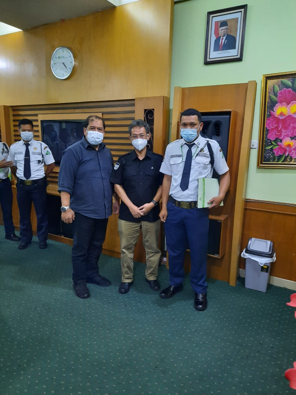 Penghargaan TKAD Satpam Bandung Suci 5